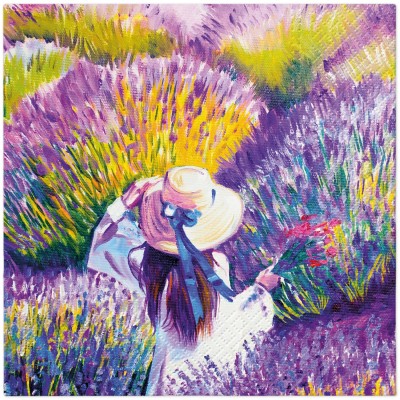 SERVETEL 33X33 CM - LAVENDER SUNSET