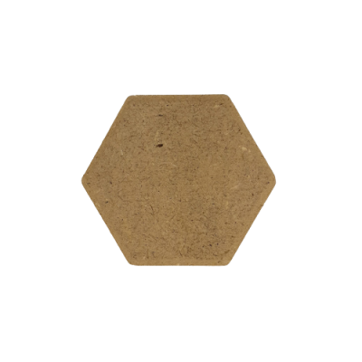 Suport mdf 8*8 cm -model hexagon