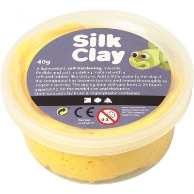 PLASTILINA SILK CLAY 40GR - DIVERSE CULORI