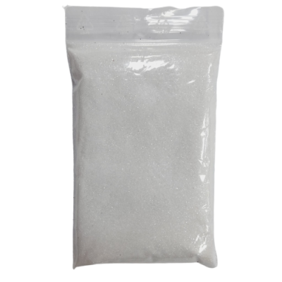 Sclipici 1kg alb 