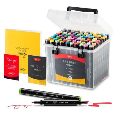 MARKER GRAFIC ART DUET DACO ROZ FLUORESCENT 126 MK600RZFL