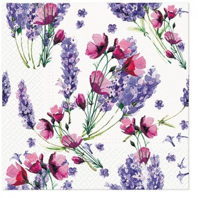 SERVETELE 33X33CM - FRAGRANT LAVENDER