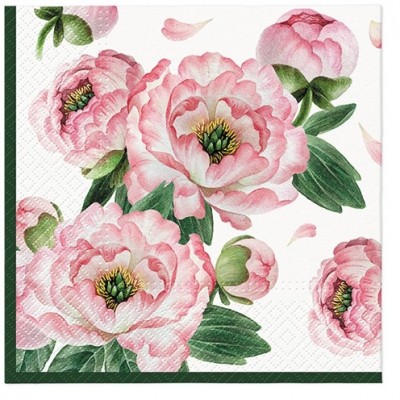 SERVETELE 33X33CM - CHARMING BLOSSOM